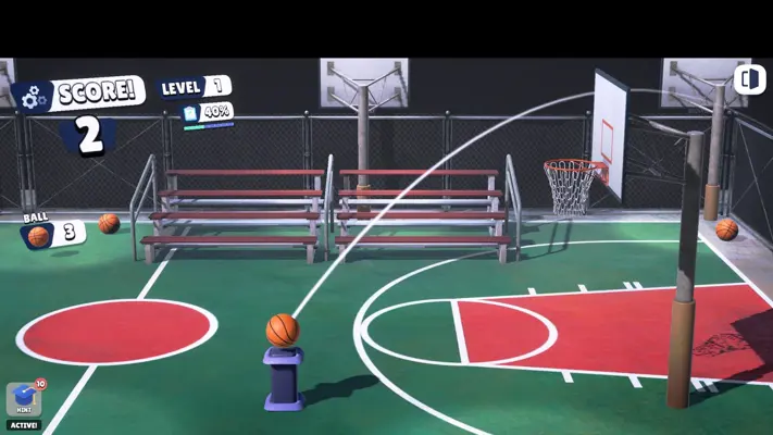 Casual Basketball Online android App screenshot 1